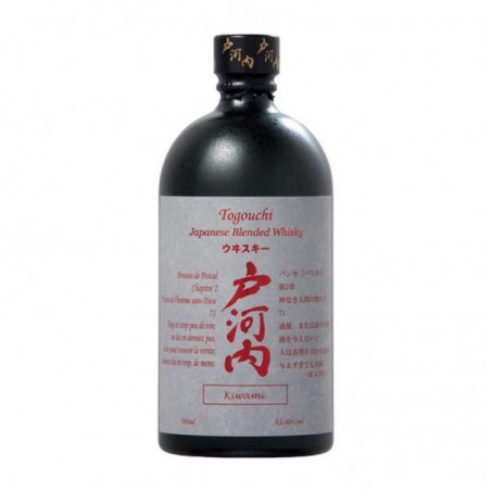 TOGOUCHI KIWAMI BLENDED WHISKY JAPONAIS 70CL