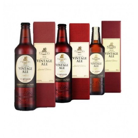COFFRET FULLERS VINTAGE 3 BOUTEILLES 50CL : 2016/2017/2018