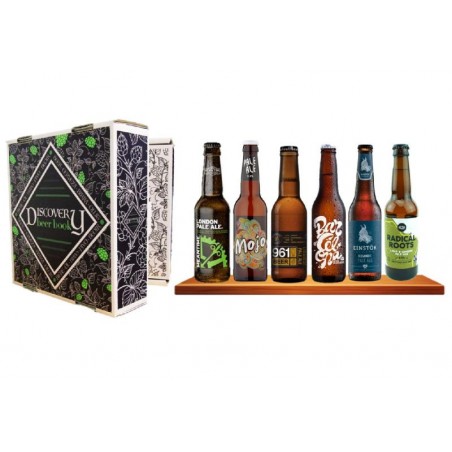 BOX DISCOVERY BEER BOOK 6 BIERES DE TYPE PALE ALE