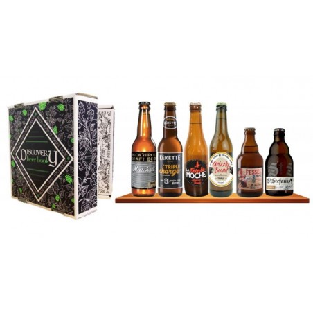 BOX DISCOVERY BEER BOOK 6 BIERES DE TYPE TRIPLE