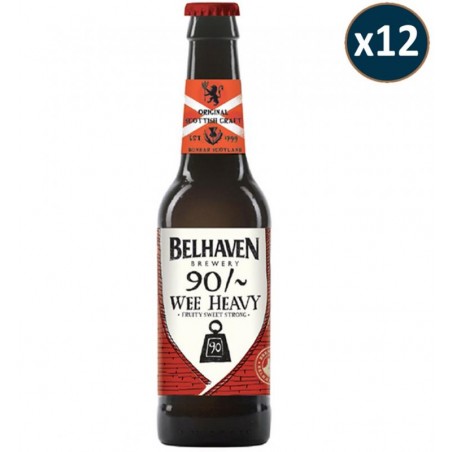 BOX BELHAVEN CRAFT 90/ WEE HEAVY X12 BIERES