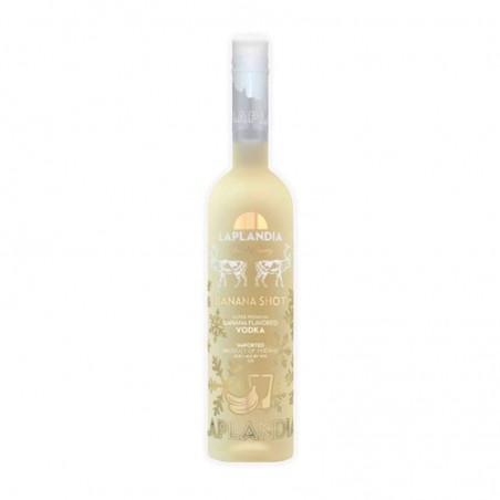 LAPLANDIA BANANA VODKA SUPER PREMIUM 70CL