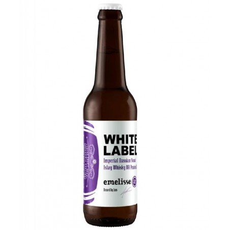 EMELISSE WHITE IMPERIAL STOUT ISLAY WHISKEY BA PEATED 33CL
