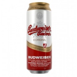 BUDWEISER BUDVAR 50CL CAN
