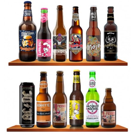 BOX DECOUVERTE X12 BIERES ORIGINALES