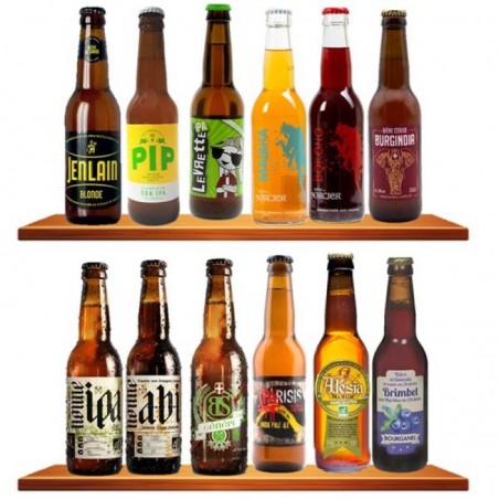 BOX DECOUVERTE FRANCE X12 BIERES FRANCAISES