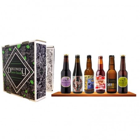 COFFRET BIERES ARTISANALES 6*33CL CRAFT DISCOVERY BEER BOOK