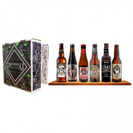COFFRET BIERES ORIGINALES 6*33CL DISCOVERY BEER BOOK