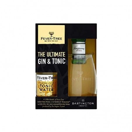 COFFRET CADEAU GIN TANQUERAY 5CL +1 VERRE + TONIC 20CL