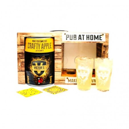 VICTOR'S DRINKS PUB AT HOME CRAFTY APPLE CIDER 4.5L