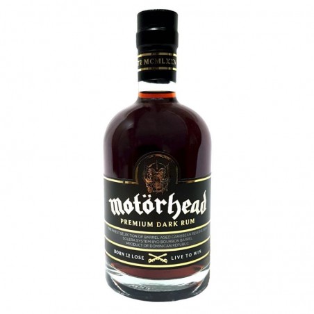 MOTORHEAD PREMIUM DARK RHUM 70CL