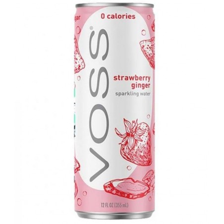 VOSS FRAISE GINGEMBRE CAN 35.5CL