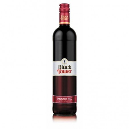 BLACK TOWER RED SMOOTH WINE 75CL