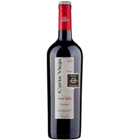 CARTA VIEJA RESERVA CARMENERE 75CL