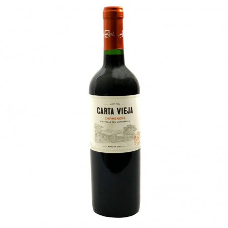 CARTA VIEJA CARMENERE CHILI 2016 75CL