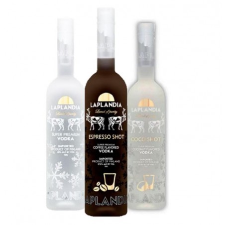 BOX DECOUVERTE LAPLANDIA VODKA 3*70CL