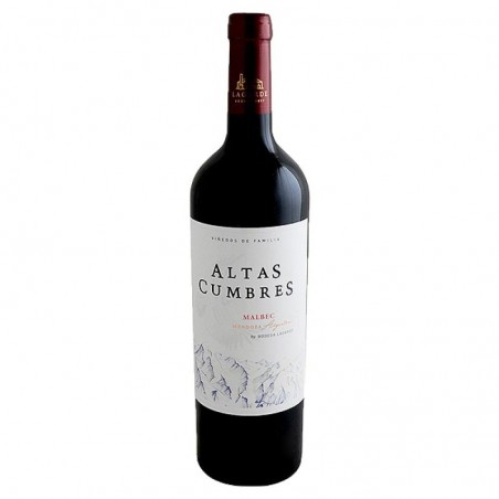 ALTAS CUMBRES MALBEC 75CL