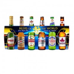 COFFRET 6 BIERES DU MONDE 33CL