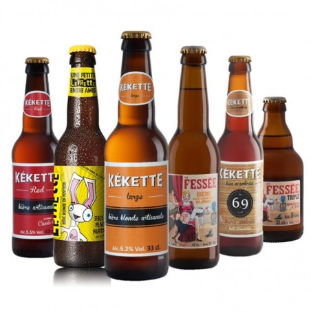 BOX 6 BIERES HUMORISTIQUES