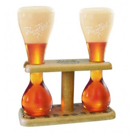 VERRE KWAK DUO 33CL + SUPPORT