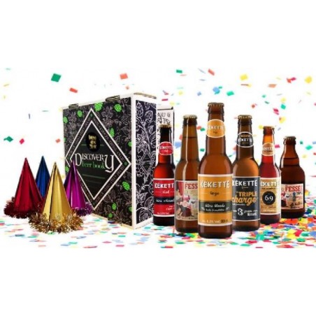 DISCOVERY BEER BOX HAPPY NEW YEAR 6*33CL