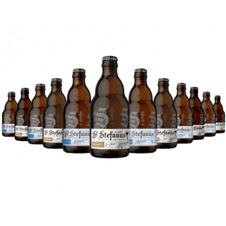 BOX DECOUVERTE ST STEFANUS BRASSERIE BELGE 12 BOUTEILLES