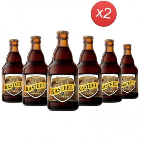 KASTEEL DONKER BRUNE 12*33CL