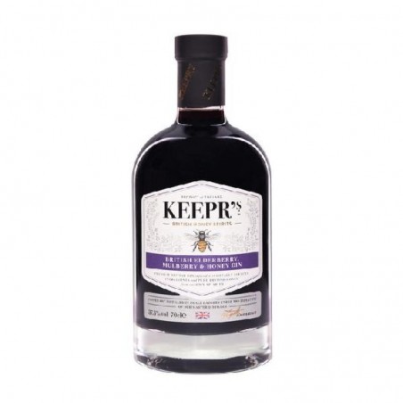 KEEPR'S BRITISH ELDERBERRY MULBERRY & HONEY GIN 70CL