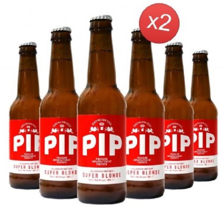 PIP - SUPER BLONDE 12*33CL - ECOCERT FR-BIO-01