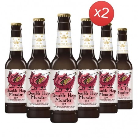 GREENE KING CRAFT DOUBLE HOP MONSTER IPA 12*33CL