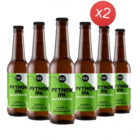 LITTLE VALLEY PYTHON INDIA PALE ALE BIO 12*33CL