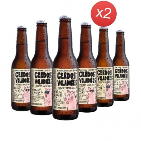 CERDOS VOLADORES 12*33CL