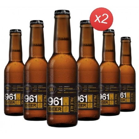961 BEER LEBANESE PALE ALE 12*33CL