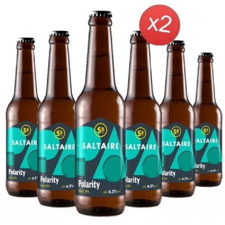 SALTAIRE POLARITY BLACK IPA 12*33CL