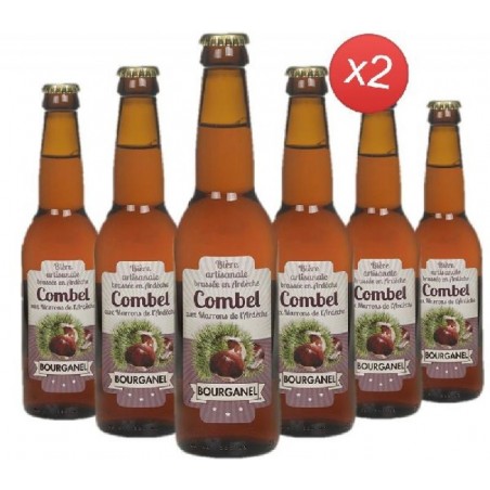 BOURGANEL MARRONS DE L'ARDECHE 12*33CL