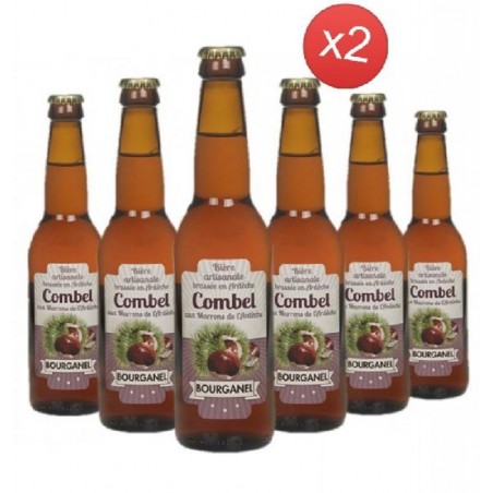 BOURGANEL MARRONS DE L ARDECHE 12*33CL