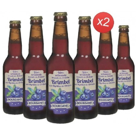 BOURGANEL MYRTILLES DE L'ARDECHE 12*33CL