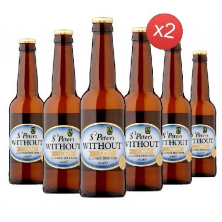 ST PETER'S GOLD SANS ALCOOL 12*33CL