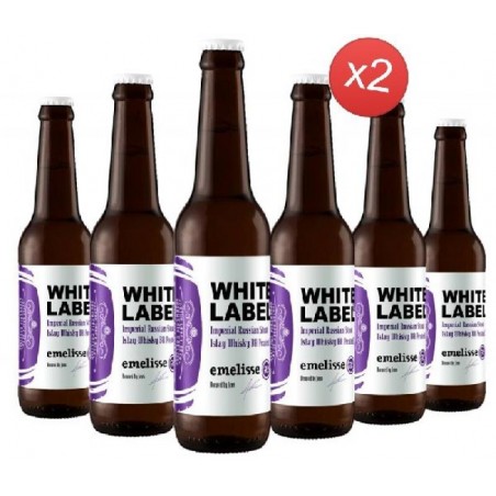 EMELISSE WHITE IMPERIAL STOUT ISLAY WHISKEY BA PEATED 12*33CL