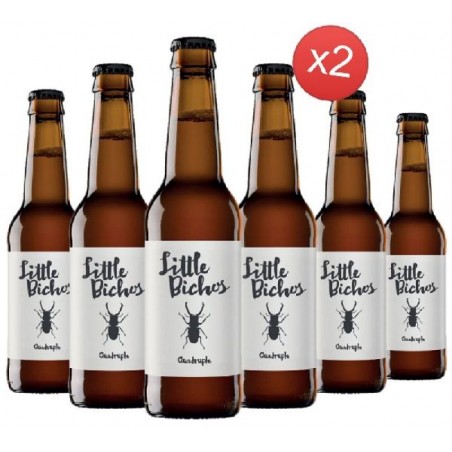 LITTLE BICHOS BLACK STAG BEETLE 12*33CL