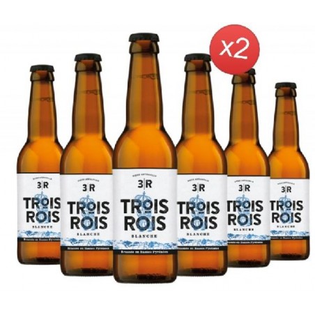 3 ROIS BLANCHE 12*33CL