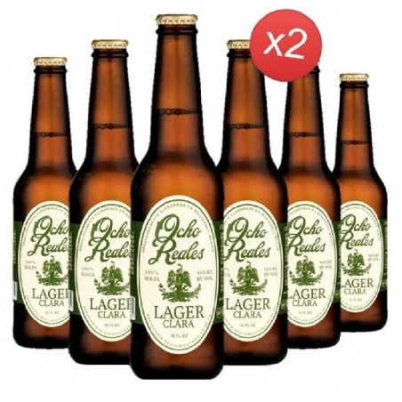 OCHO REALES LAGER CLARA 12*35,5CL