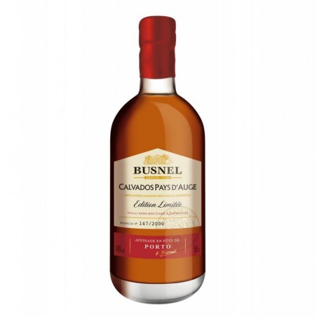 BUSNEL CALVADOS 8 ANS AFFINAGE FUT PORTO 50CL