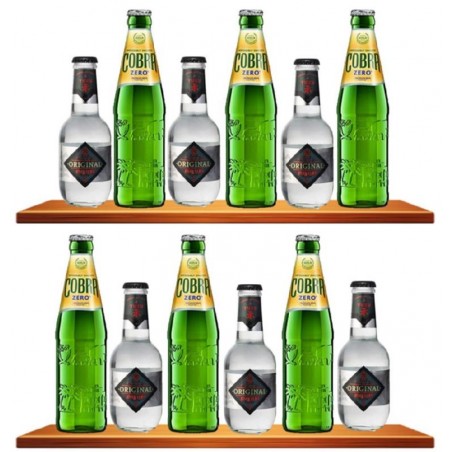 BOX ASIAN EXPERIENCE SANS ALCOOL *6 TONICS 20CL + 6 COBRA ZERO 33CL