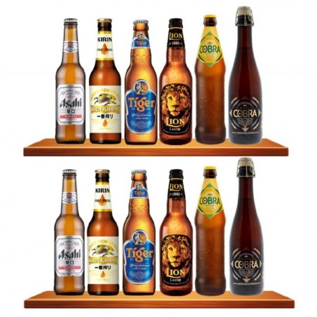 BOX ASIAN EXPERIENCE - MIX 6*2 BIERES