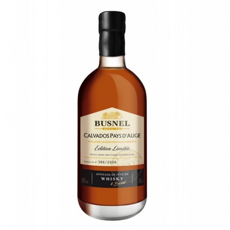 BUSNEL CALVADOS 8 ANS AFFINAGE FUT WHISKY 50CL