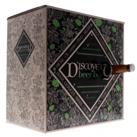 CALENDRIER DISCOVERY BEER BOX TRENDY 24 BIERES + 1 VERRE