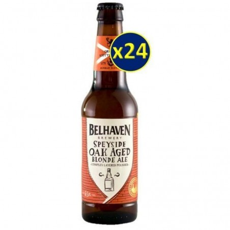 BELHAVEN CRAFT SPEYSIDE BLONDE OAK AGED 24*33CL