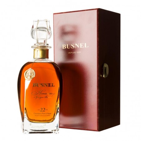 BUSNEL CALVADOS 22 ANS CARAFE + COFFRET 70CL