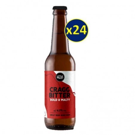 LITTLE VALLEY CRAGG BITTER BIO 24*33CL